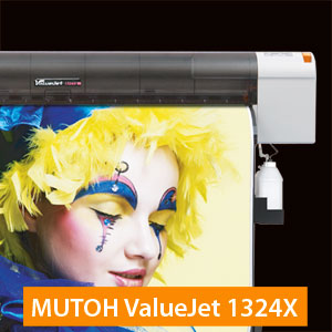 MUTOH ValueJet 1324X Eco-Solvent Drucker | 54 Zoll / 1,37 Meter Arbeitsbreite