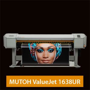 MUTOH ValueJet 1638UR UV LED Drucker | 64 Zoll / 1,62 m Arbeitsbreite