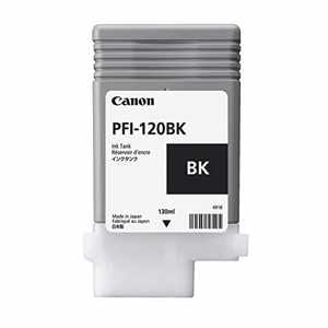 CANON Tinten <b>SCHWARZ</b> PFI-120mbk, 130 ml, <br />fr iPF TM-200 TM-300, TM-205, TM-305