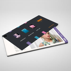 TECCO:PHOTO Swatchbook DELUXE, hochwertiger, bedruckter Musterfächer mit den aktuellen TECCO PHOTO Medien