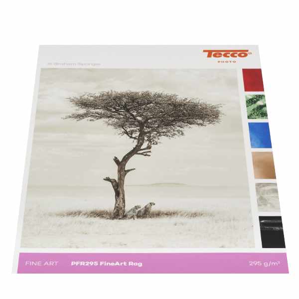 TECCO PHOTO PFR295 FineArt Rag, 100% Baumwolle, säurefrei, Wilhelm Research Certified