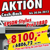 EPSON STYLUS PRO 11880 <br/>incl. EPSON Cash-Back Aktion, gültig bis 30.06.2013