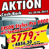 EPSON STYLUS PRO 9900 | mit Spectroproofer<br />incl. Cash-Back Aktion, gültig bis 30.06.2013