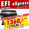 EPSON STYLUS PRO 3880 - EFI EDITION | C11CA61001BW