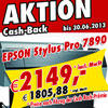 EPSON STYLUS PRO 7890 |�ohne Spectroproofer / Cash-Back Aktion, g�ltig bis 31.03.2012