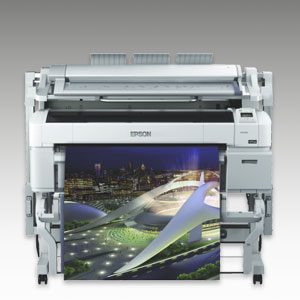 EPSON SureColor SC-T5200, schnelle 4-Farb Poster-, Plakat und CAD-Drucker, mit 36 Zoll Druckbreite