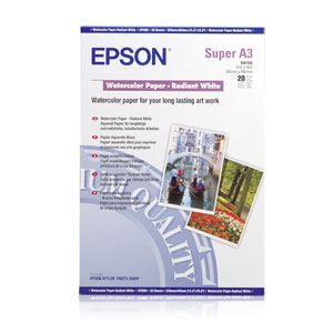 EPSON WaterColor Paper - Radiant White | 190g/qm