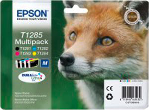 EPSON Multipack 4-farbig DURABrite Ultra Tinte | T1285