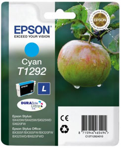 EPSON Tintenpatrone CYAN (L) DURABrite Ultra Tinte | T1292