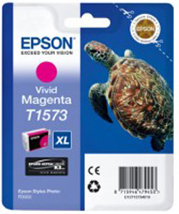 Original EPSON Tintenpatrone | Vivid Magenta | 25,9ml | T1573