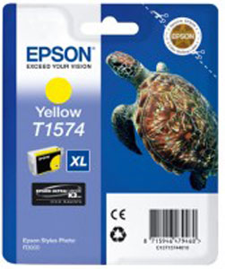 Original EPSON Tintenpatrone | Yellow (Gelb)|25,9ml | T1574