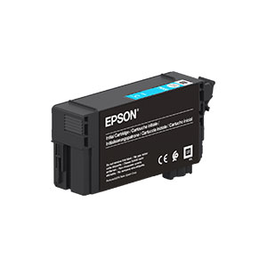 Epson T40C2 Tintenpatrone,  CYAN |26 ml<br />fr SureColor SC-T3100, SC-T5100 Serie