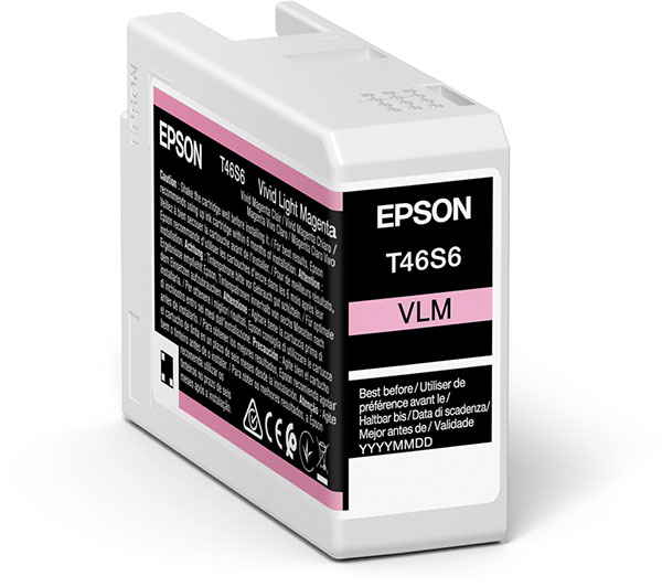 EPSON Tinte VIVID LIGHT MAGENTA, 25 ml <br>für Epson SureColor SC-P700