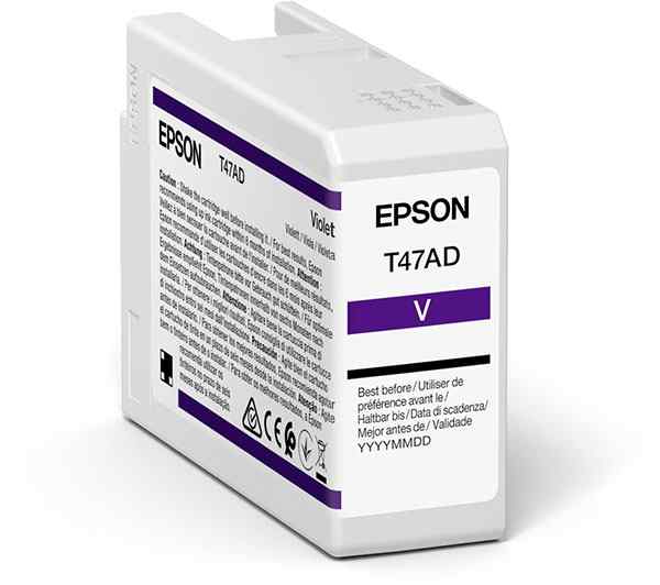EPSON Tinte T47AD VIOLET, 50 ml <br>fr Epson SureColor SC-P900