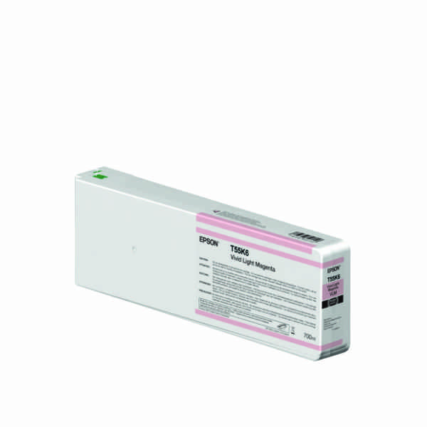 EPSON T55K6 VIVID LIGHT MAGENTA, Tinte | 700 ml<br />fr Epson SureColor SC-P Serie