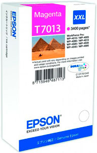 EPSON T7013 Tintenpatrone MAGENTA (XXL) fr WP4000/4500 Series | 34,2 ml