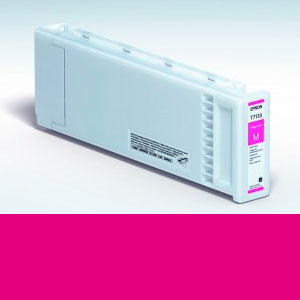 EPSON T7133 MAGENTA, Tinte | 700ml<br />für SureColor SC-S70600