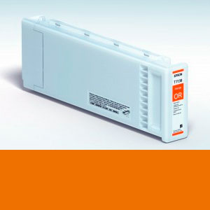 EPSON T7138 ORANGE, Tinte | 700ml<br />für SureColor SC-S70600
