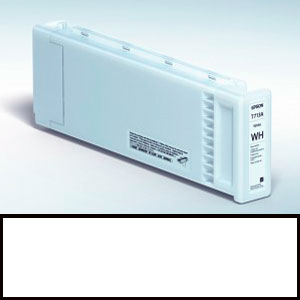 EPSON T713A WEISS (White), Tinte | 600ml<br />für SureColor SC-S70600