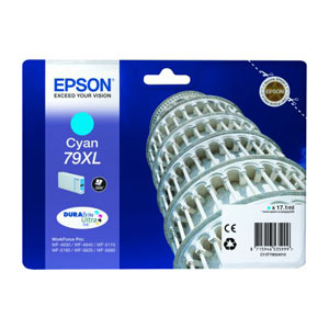 EPSON T7902 (XL) CYAN Tintenpatrone fr WF Pro 5xxx/46x0 Series | 17.1 ml