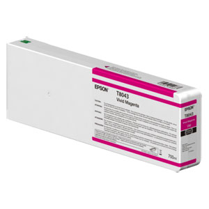 EPSON T8043 MAGENTA, Tinte | 700 ml<br />für Epson SureColor SC-P Serie