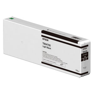 EPSON T8047 LIGHT BLACK, Tinte | 700 ml<br />für Epson SureColor SC-P Serie