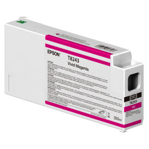 EPSON T8243 MAGENTA, Tinte | 350 ml<br />für Epson SureColor SC-P Serie
