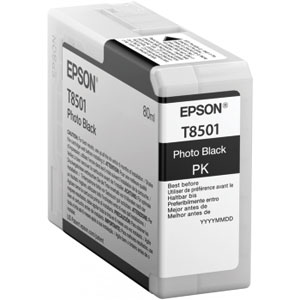 EPSON Tinte T8501 PHOTO BLACK, 80 ml<br />für Epson SureColor SC-P800
