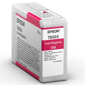 EPSON Tinte T8503 MAGENTA, 80 ml<br />für Epson SureColor SC-P800