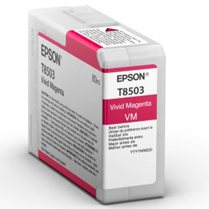 EPSON Tinte T8503 MAGENTA, 80 ml<br />fr Epson SureColor SC-P800