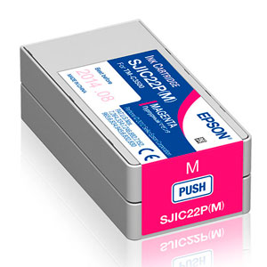 EPSON Tinte MAGENTA TM-C3500, SJIC22P(M), 32,6 ml