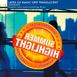 EMBLEM Latex UV Magic Grip Translucent, matt | 90 µ