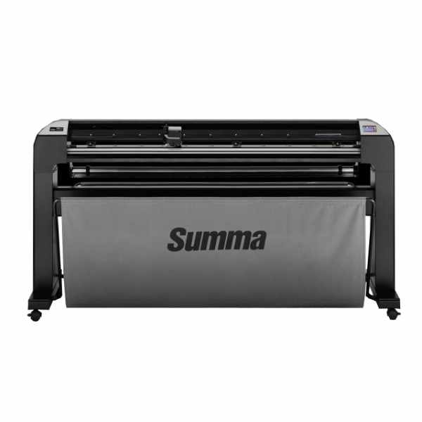 Summa S2-Class S2T-160-2E Schneideplotter mit Tangentialmesser, max. Medienbreite 158 cm<br>mit OPOS-X, Standfuss, Auffangkorb