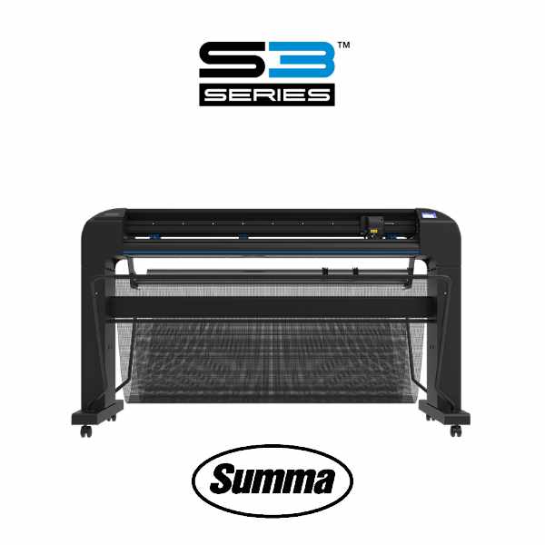 Summa S3-D120 Schneideplotter mit Stnder, Korb, OPOS-X und Bogenabschneidesystem | Schneidebreite 120 cm