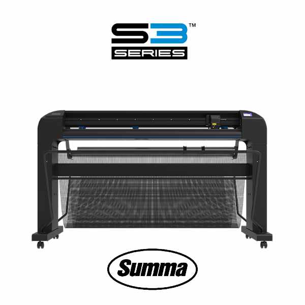 Summa S3-T120 Tangential Schneideplotter inkl. Stand und Korb, mit OPOS-X und Bogenabschneidesystem | Schneidebreite 120 cm