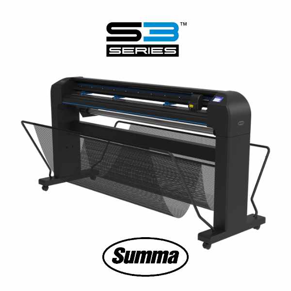 Summa S3-T140 Tangential Schneideplotter inkl. Stand und Korb, mit OPOS-X und Bogenabschneidesystem | Schneidebreite 140 cm