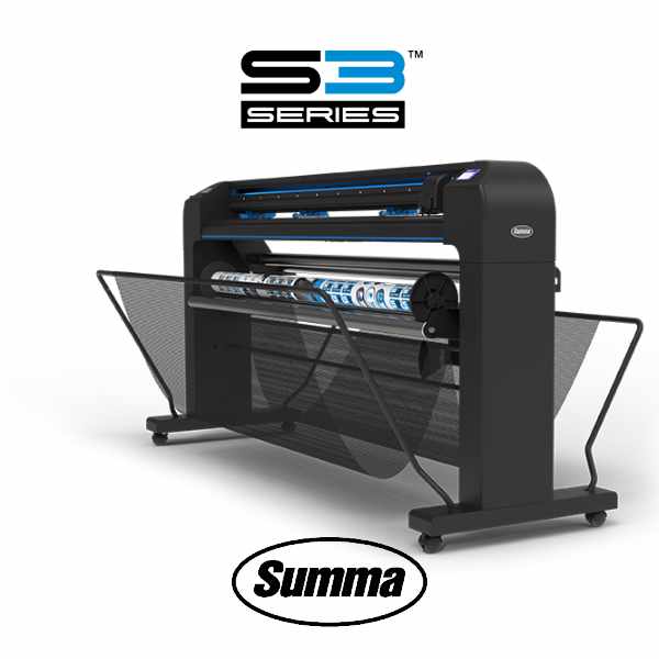 Summa S3-TC160 Tangential Schneideplotter inkl. Stand und Korb, mit OPOS-X PRO und Bogenabschneidesystem | Schneidebreite 160 cm