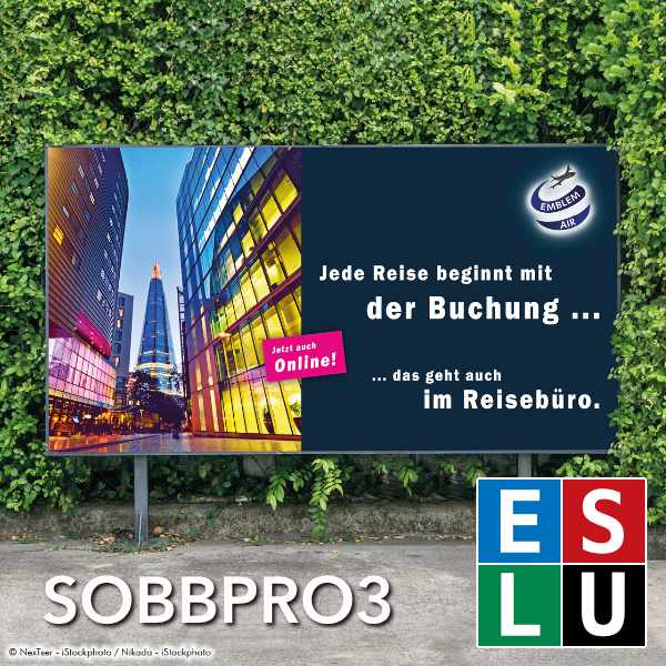 EMBLEM Solvent BlueBack Pro 3, hochwertiges Blueback-Papier fr Eco-Solvent-, Latex- und UV-Tinten