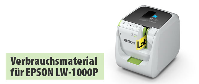 Zubehör für den EPSON Label Works LW-1000P