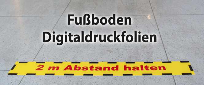 Selbstklebende Digitaldruckfolien fr Fbden